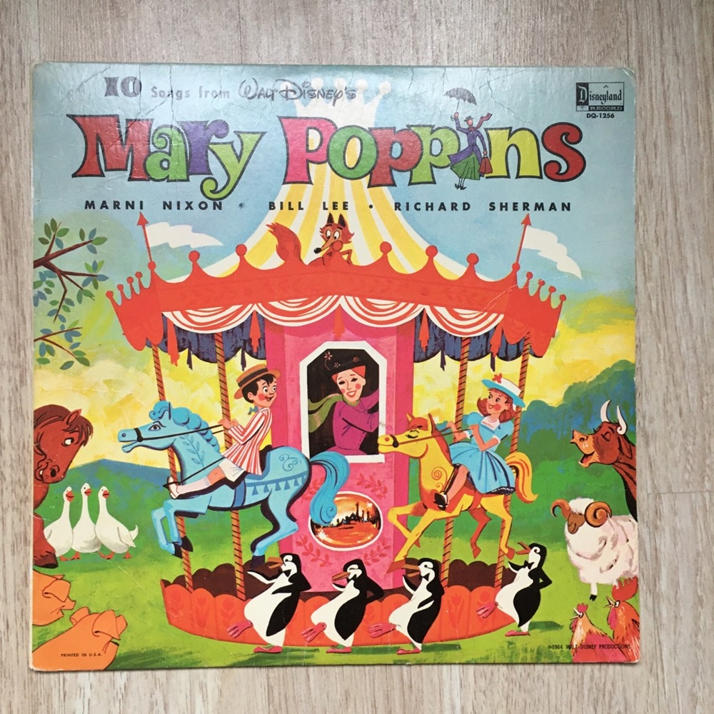 Vintage Mary Poppins Vinyl